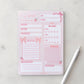 Fleurs on Sunday - Cute Book Review Notepad | A5 Notepad