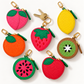 🍓🍋 Mini Fruit Coin / AirTag Keychain