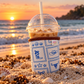 Coastal Cowgirl - Rayni Cup Cozy - Reusable Coffee Sleeve (16oz)