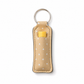 💄 Lip Balm Keychain Holder (Yellow Polka Dot)