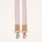 Caramel Latte Gingham Lanyard