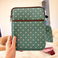 E-reader / Tablet Sleeve / Case / Book Sleeve - Sage Green Polka Dot