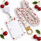 Cherry ID reel badge & ID Holder combo | Healthcare | Educators | Office