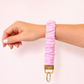 Pink Petal Scrunchie Wristlet (Mini Me)