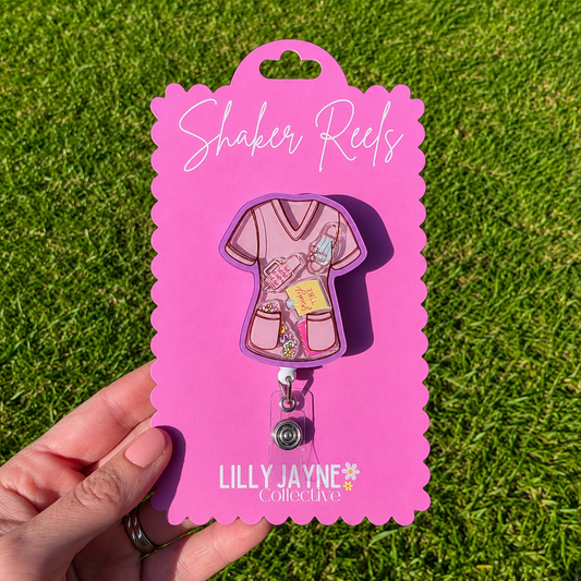 Student Nurse Shaker Reel Badge