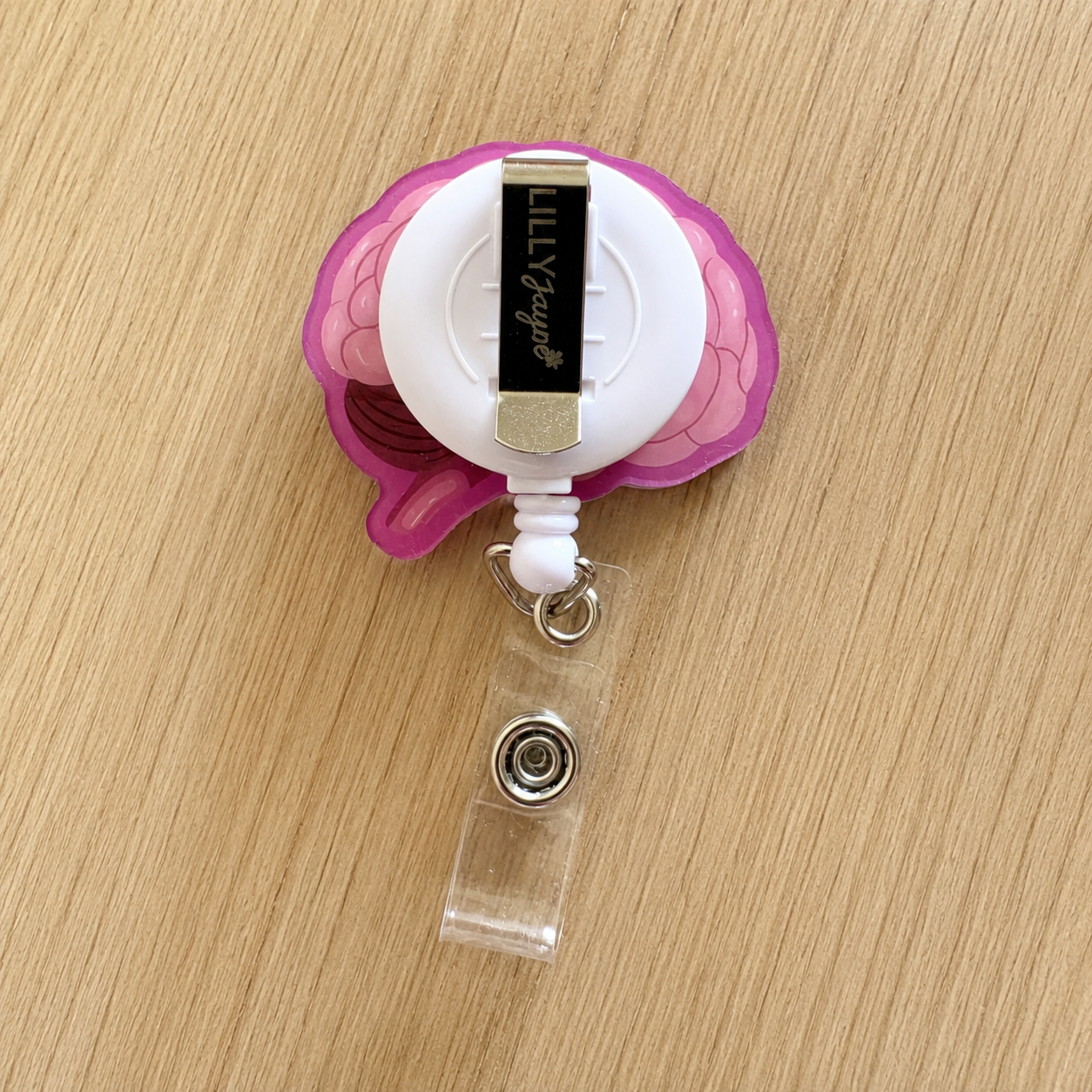 Brain Shaker Reel Badge - Neurology / Healthcare Worker