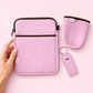 Pink Polka Dot - Rayni Cup Cozy - Reusable Coffee Sleeve (16oz)