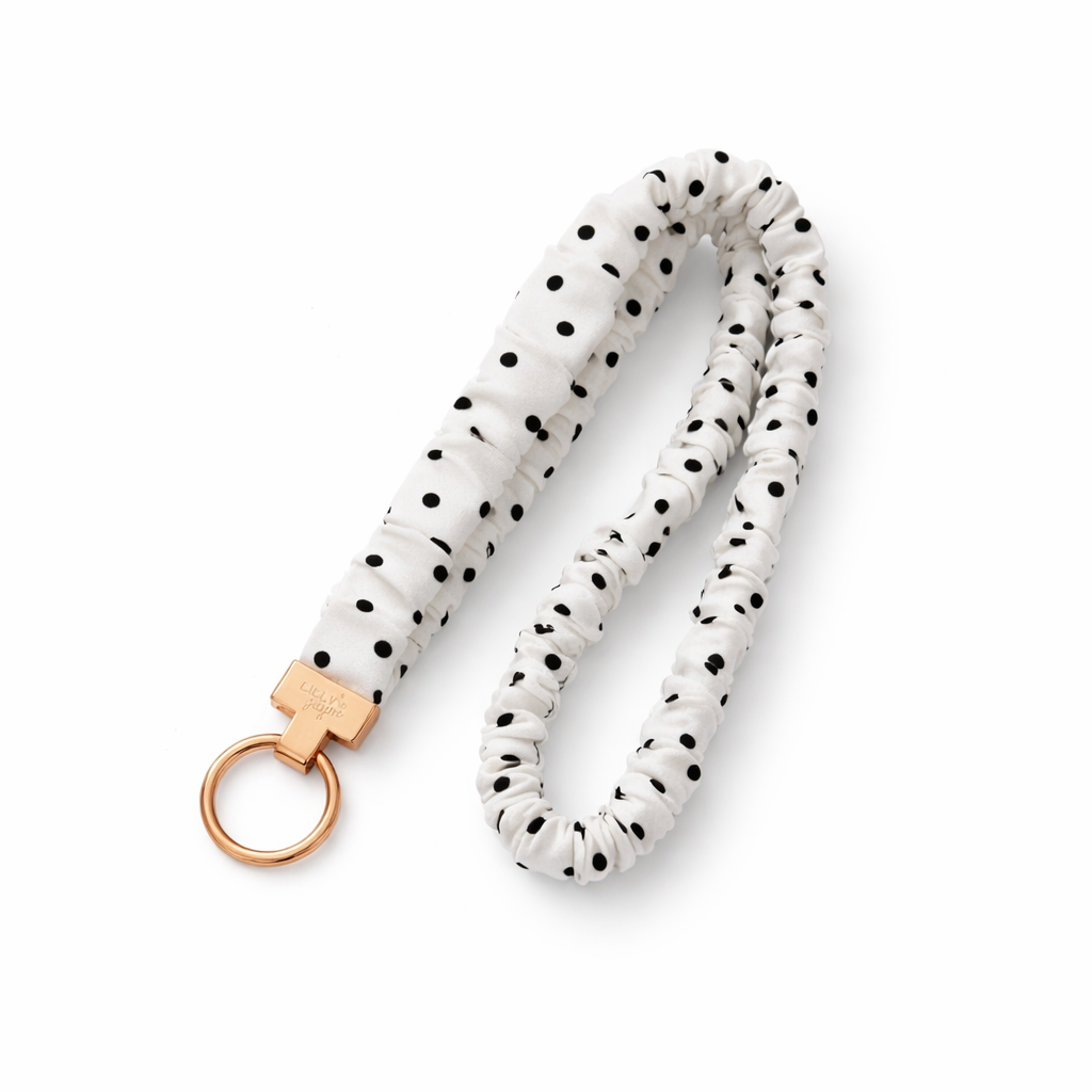 Dotti Scrunchie Lanyard – Stretchy & Cute (49cm + Stretch)