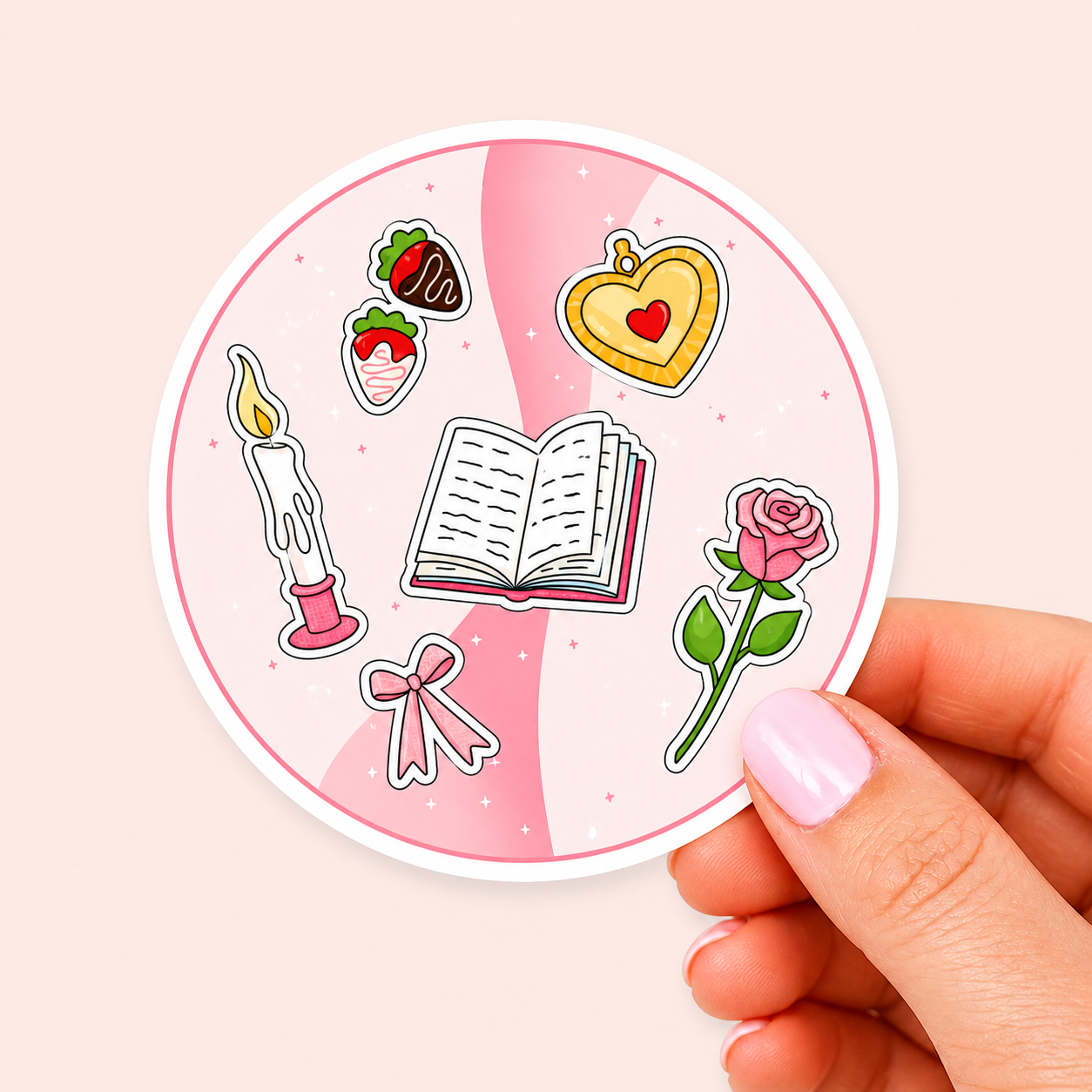 E-reader / Phone Magsafe Pop Grip - Love treats