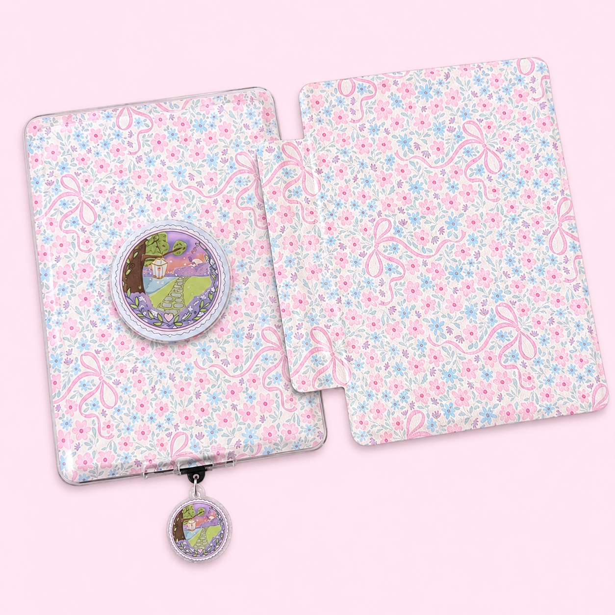 Floral Bow Kindle & Kobo Case | Paperwhite Gen 12, Gen 11 + Kobo Libra Colour