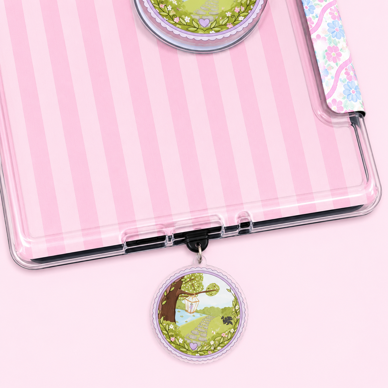 E-reader / Phone Magsafe Pop Grip - Spring Bloom