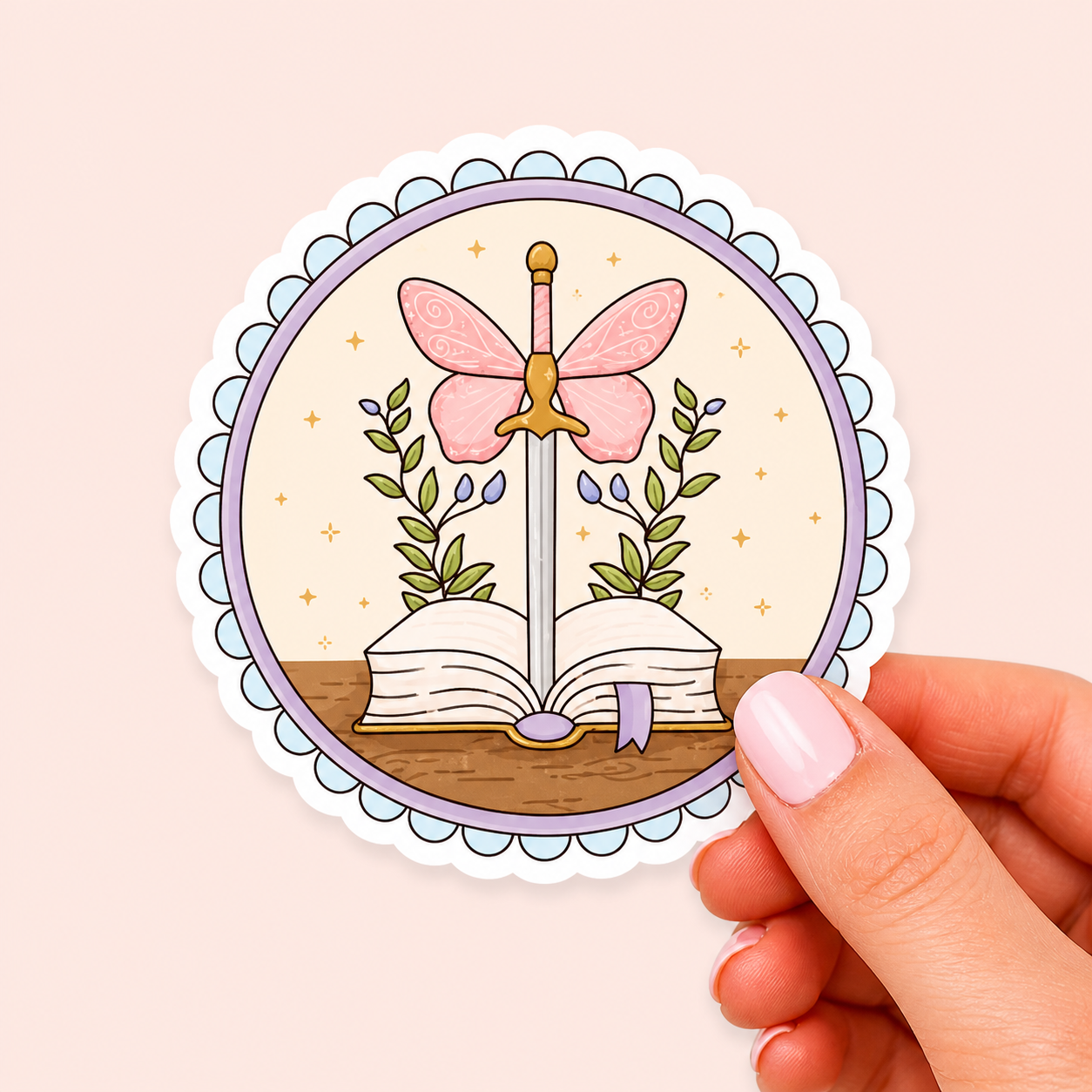 E-reader / Phone Magsafe Pop Grip - Fairy Sword