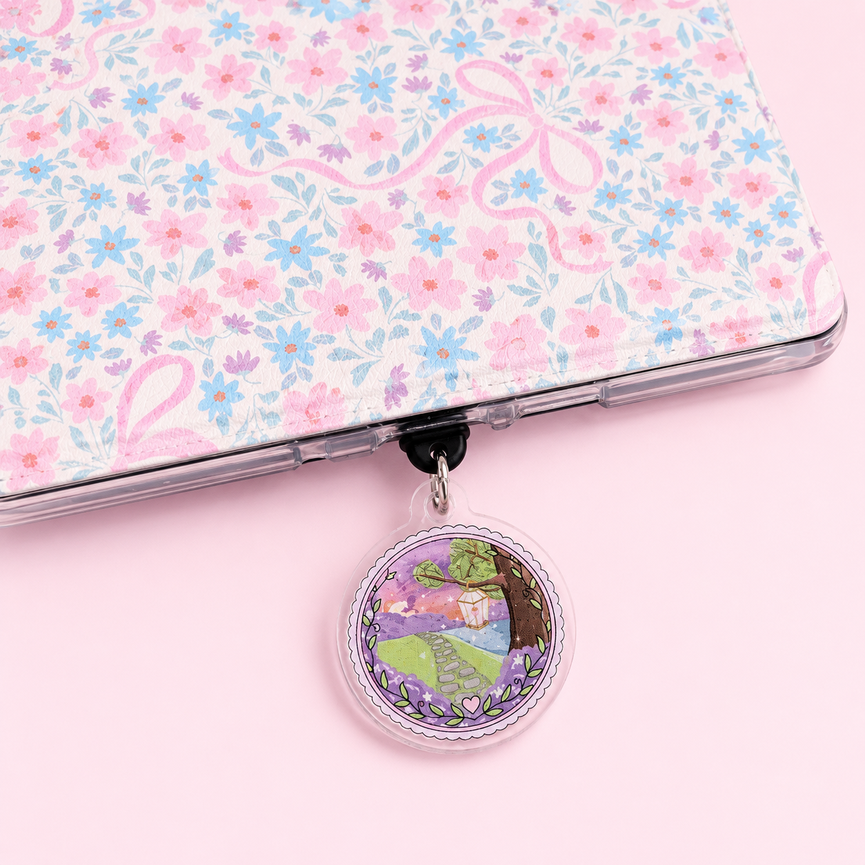 Summer Sunset USB-C Dust Plug Charms – 3cm