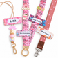 Cherry Personalised Name Badge