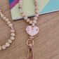 Wooden Bead Personalised Lanyard - Be Kind