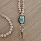 Wooden Bead Personalised Lanyard - Coffee and Kindness