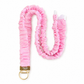 Pink Petal - Scrunchie Lanyard – Stretchy, Safe & Cute (49cm + Stretch)