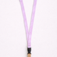 Coral Coast Fabric Lanyard | Detachable Silver clip