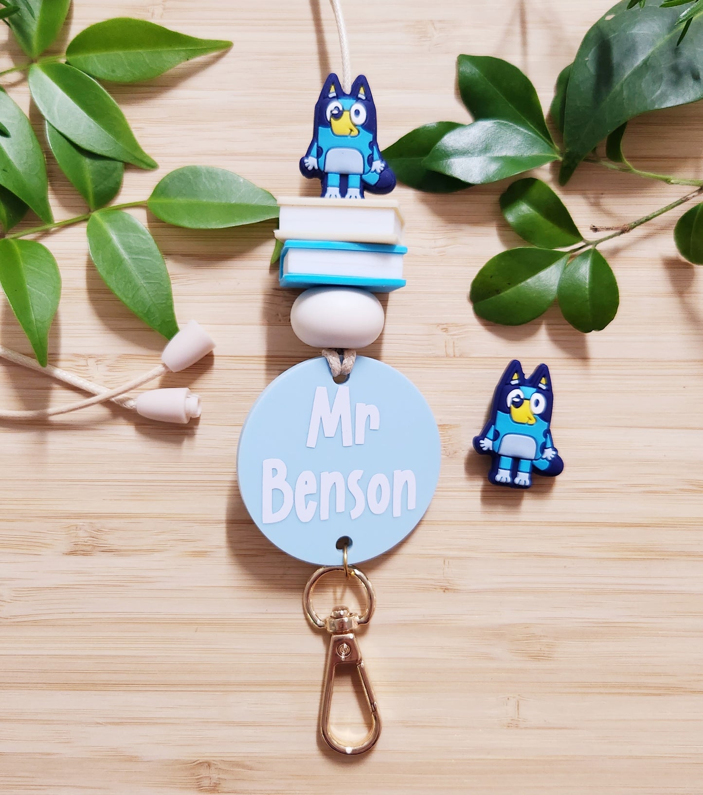 Teacher Personalised Lanyard - Bluey Lanyard