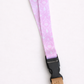 Coral Coast Fabric Lanyard | Detachable Silver clip