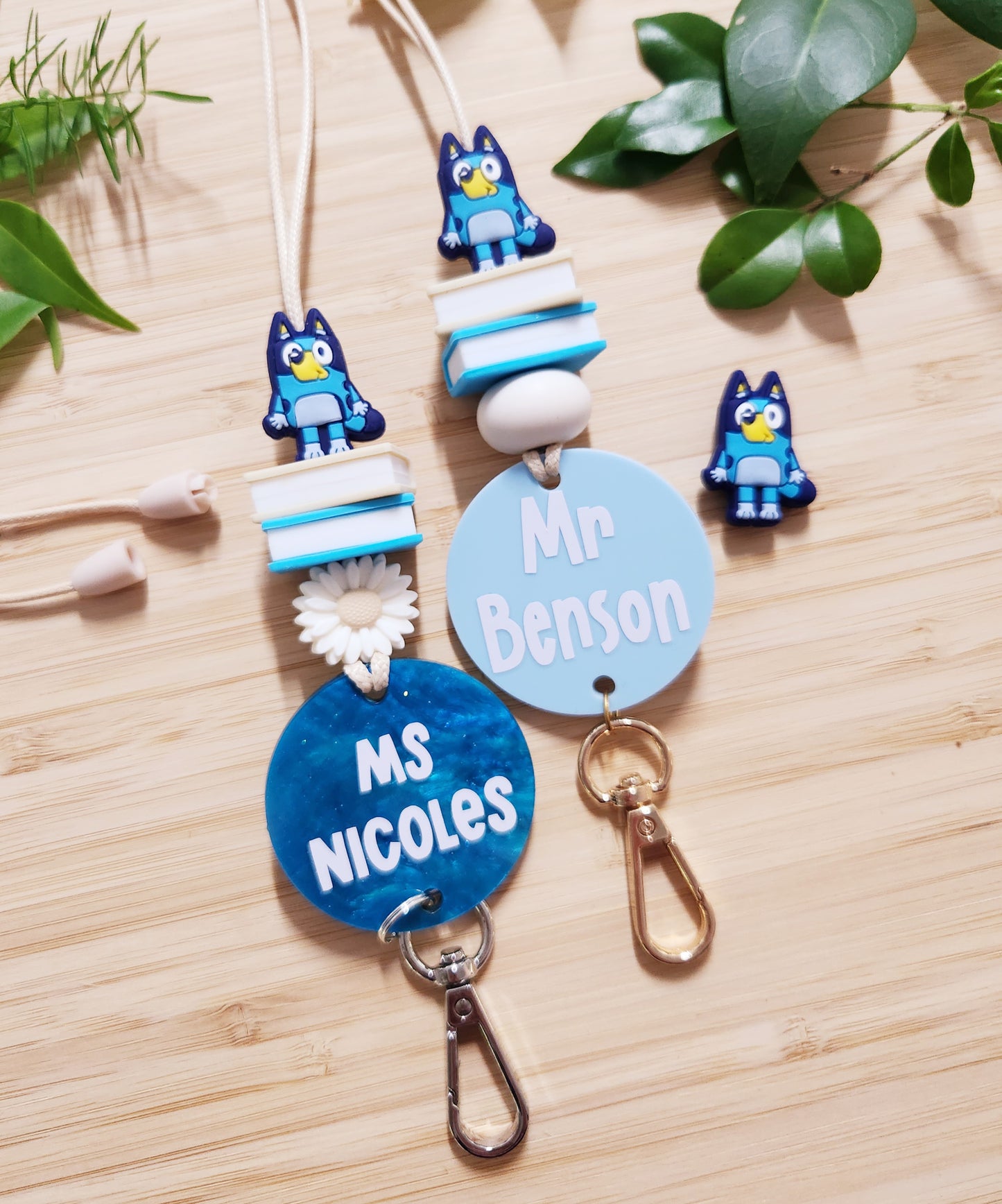 Teacher Personalised Lanyard - Bluey Lanyard