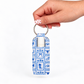 💄 Lip Balm Keychain Holder (Coastal Cowgirl)