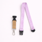 Coral Coast Fabric Lanyard | Detachable Silver clip