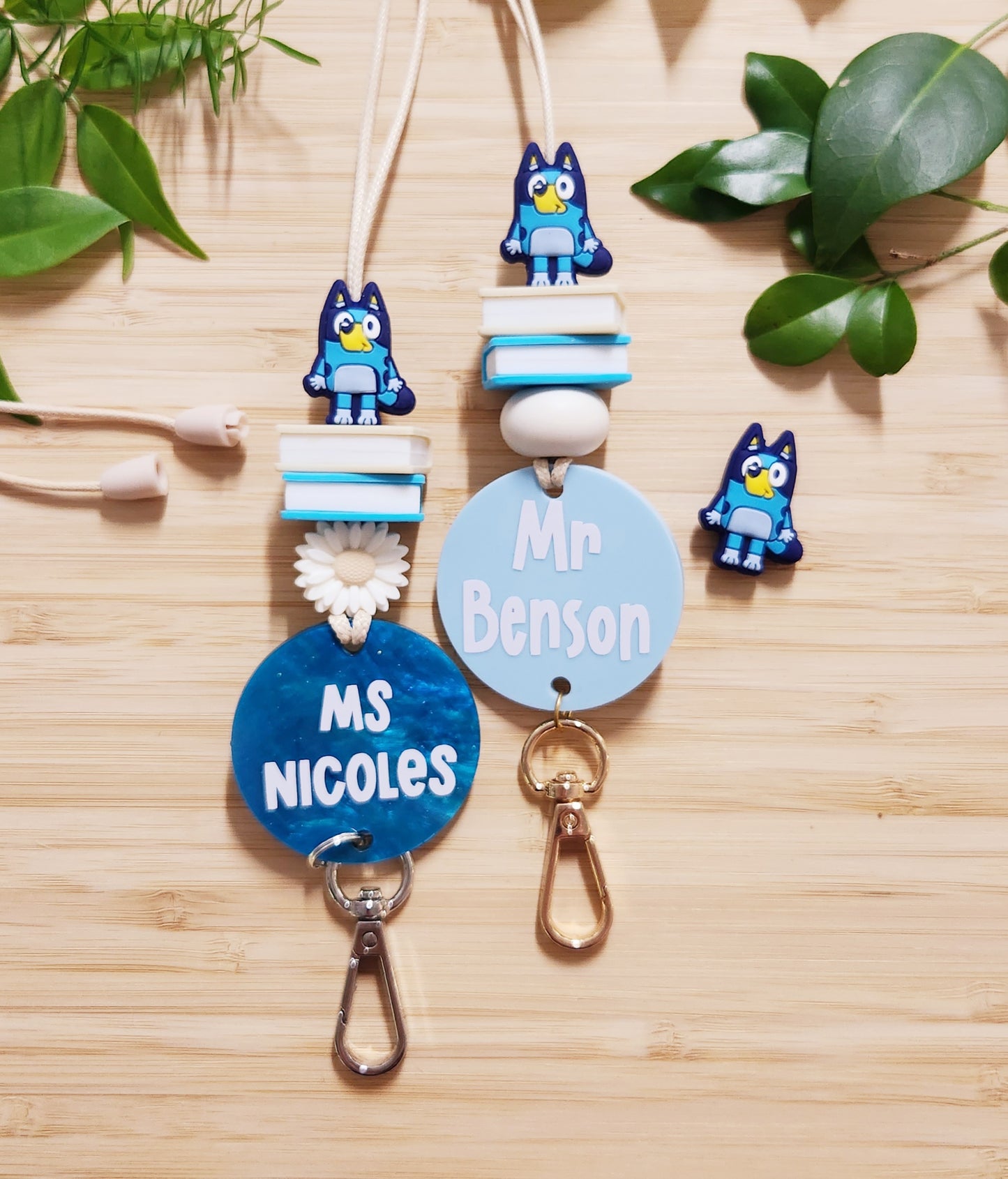Teacher Personalised Lanyard - Bluey Lanyard