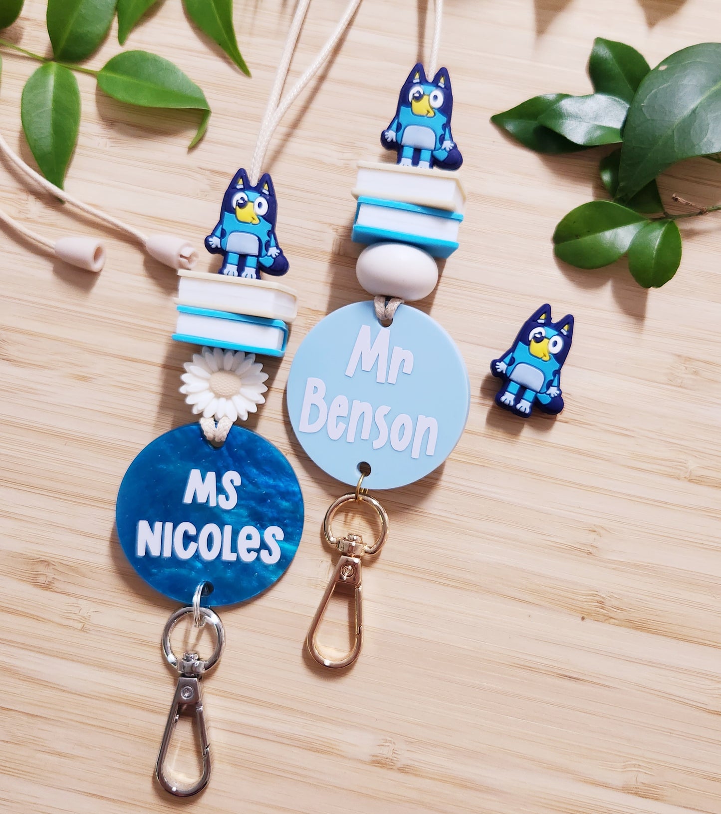 Teacher Personalised Lanyard - Bluey Lanyard