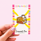 Drink Tea and Read Books Enamel Pin