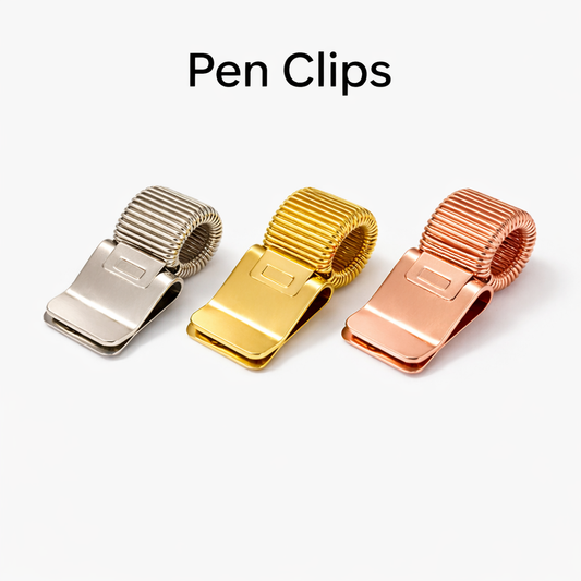 Pen Clip – Gold 🌸✨