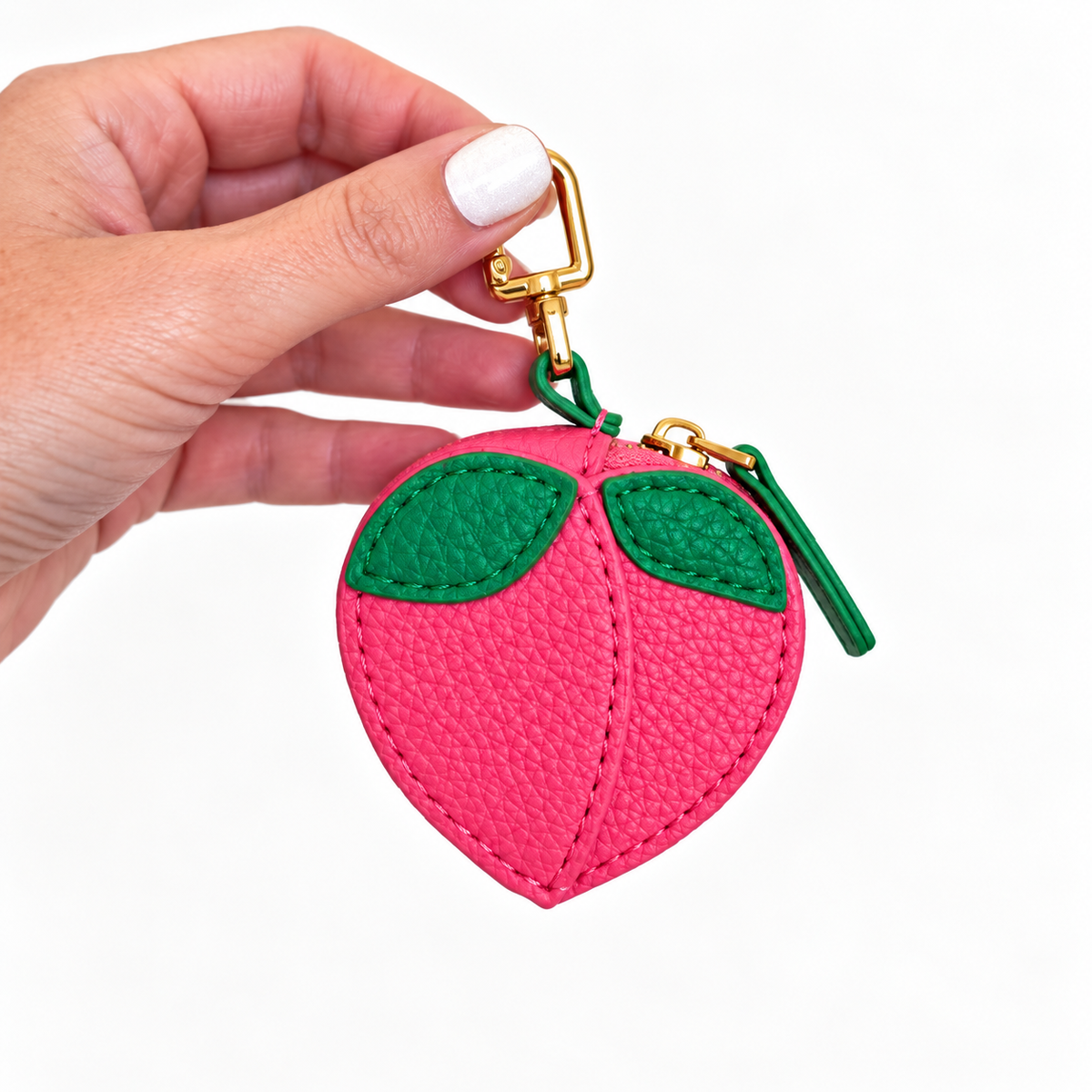 🍓🍋 Mini Fruit Coin / AirTag Keychain