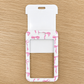 Pink Bow ID reel badge & ID Holder combo | Healthcare | Educators | Office